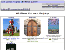 Tablet Screenshot of markdamonhughes.com